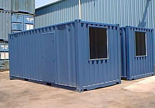 20′ Modified Shipping Container