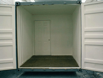 20′ Partitioned Walls and Steel Doors