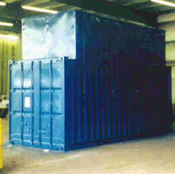 20′ Dry Modified Storage Container to 13′ High