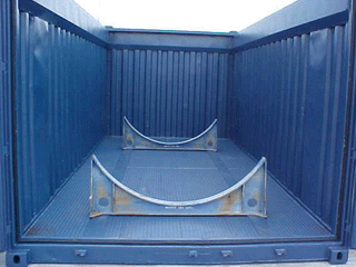 20 ft Hard Top Container with a Modified Width of 9.5 ft (Interior)