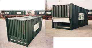20 ft Bulk Shipping Container