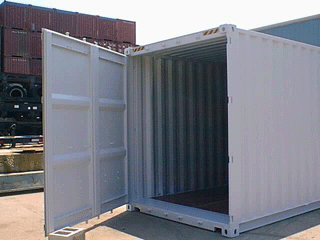 20 ft High Cube Container with One Full Opening Swing Door