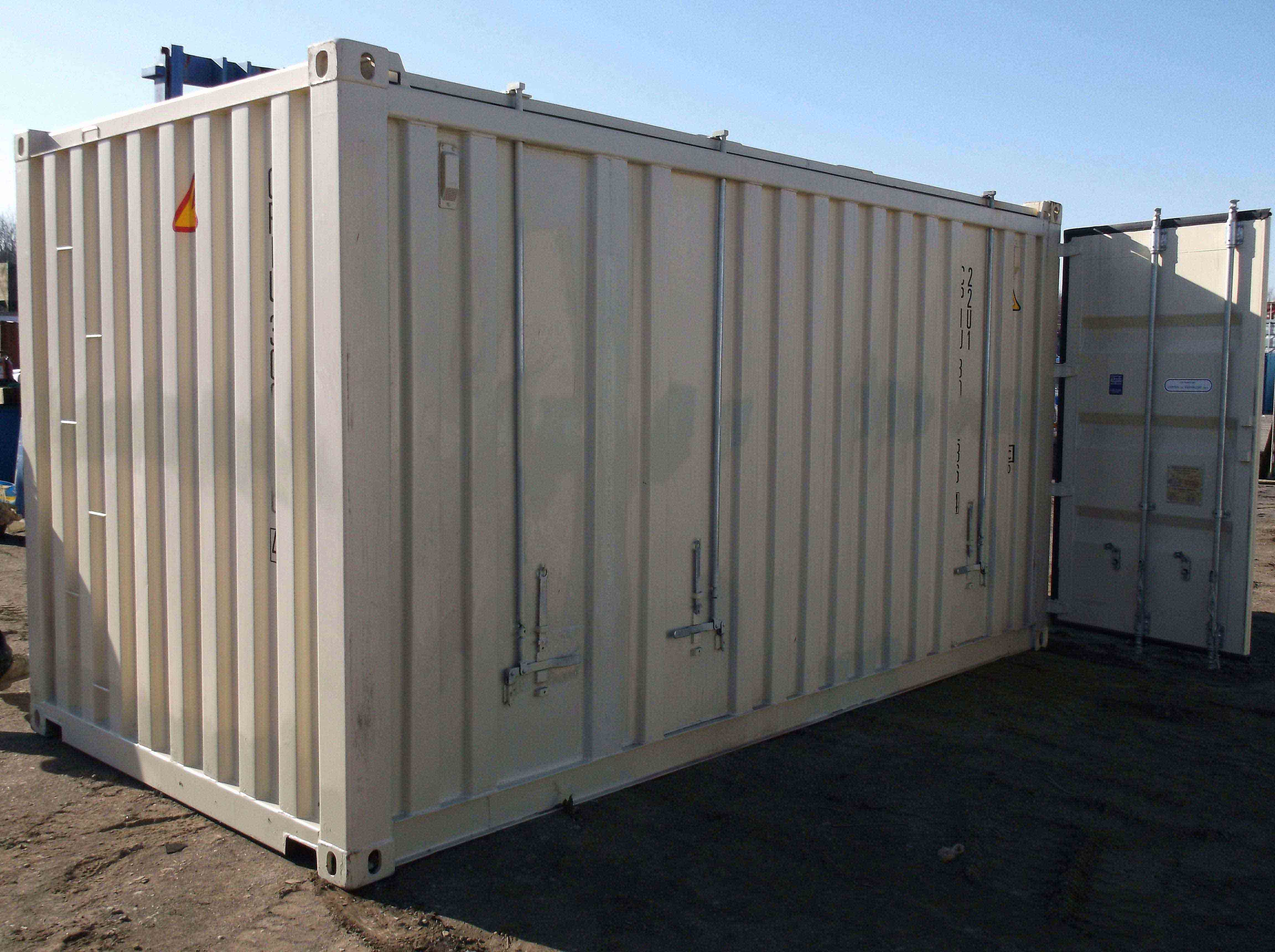 Used 20 ft Hard Top Open Top Container