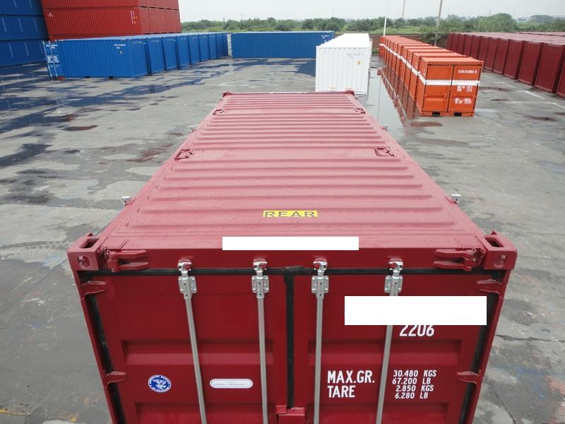 Hard top conex container (rear view)