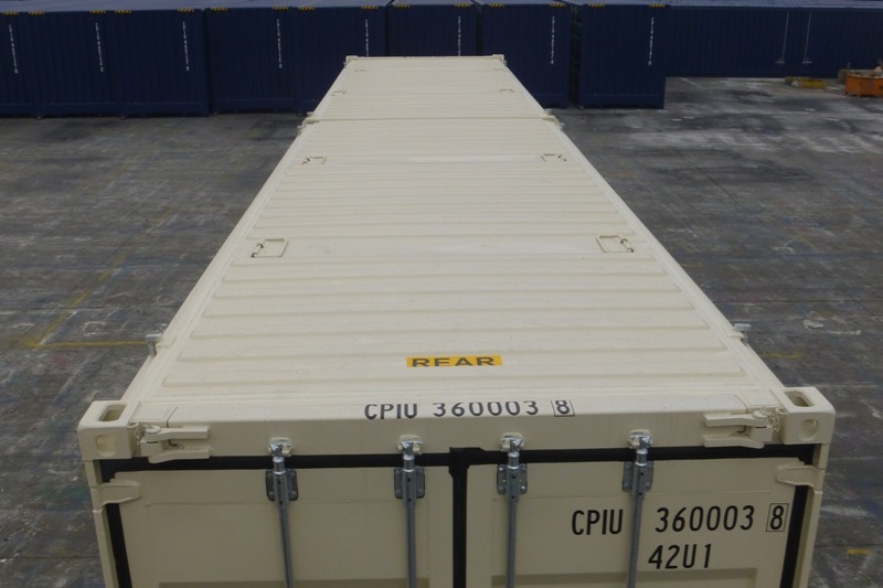 40’ Hard Top Shipping Container (top)