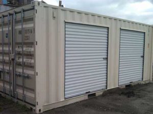 Basic Modified Storage Container with Roll Up Doors