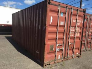 Conex Container Used as Storage Container